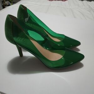 INC International Concepts Green Heels